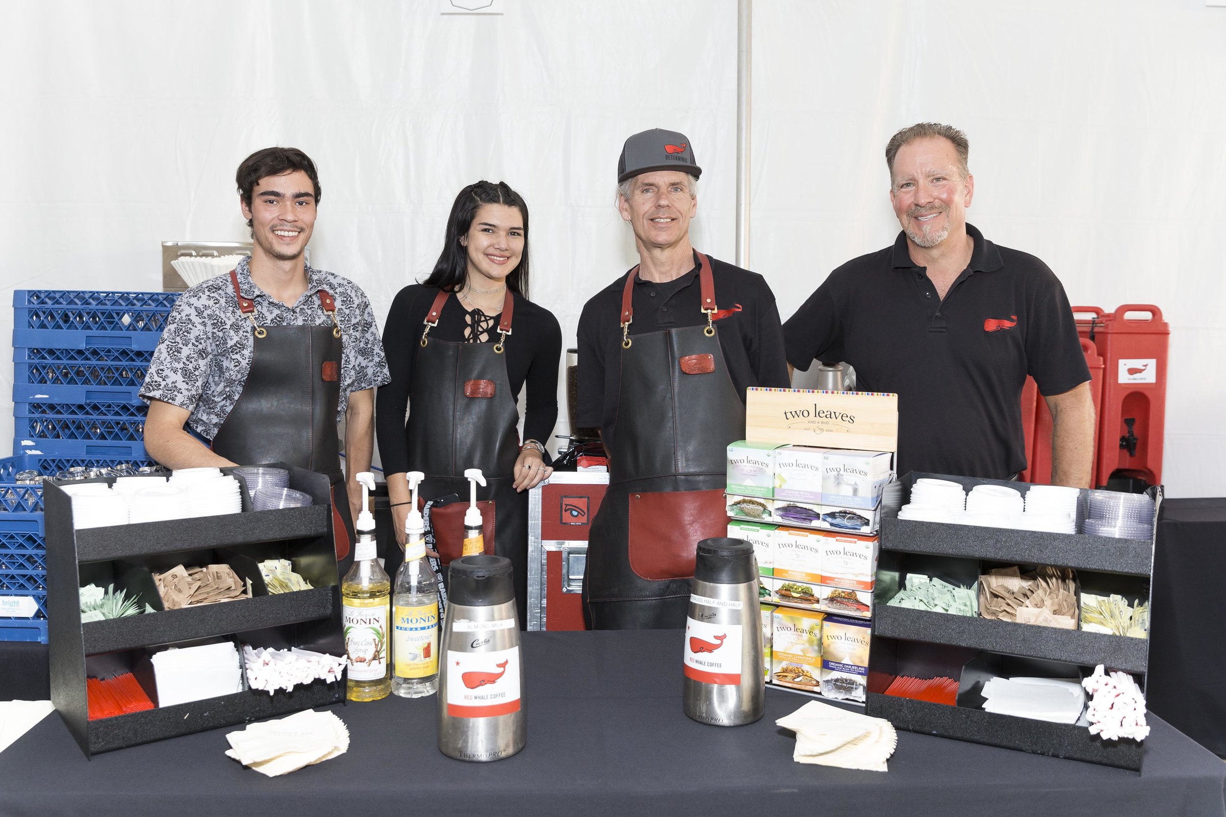 Red Whale Coffee with their full espresso beverage bar GCW 2018