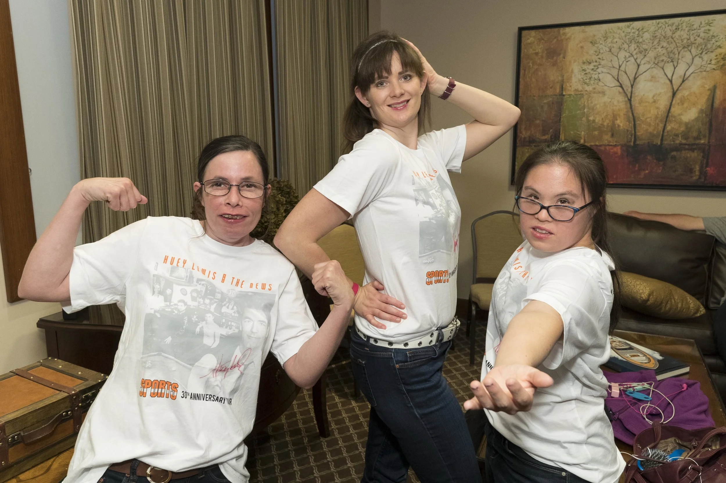 Sallie, Chole & Amy GCW 2018