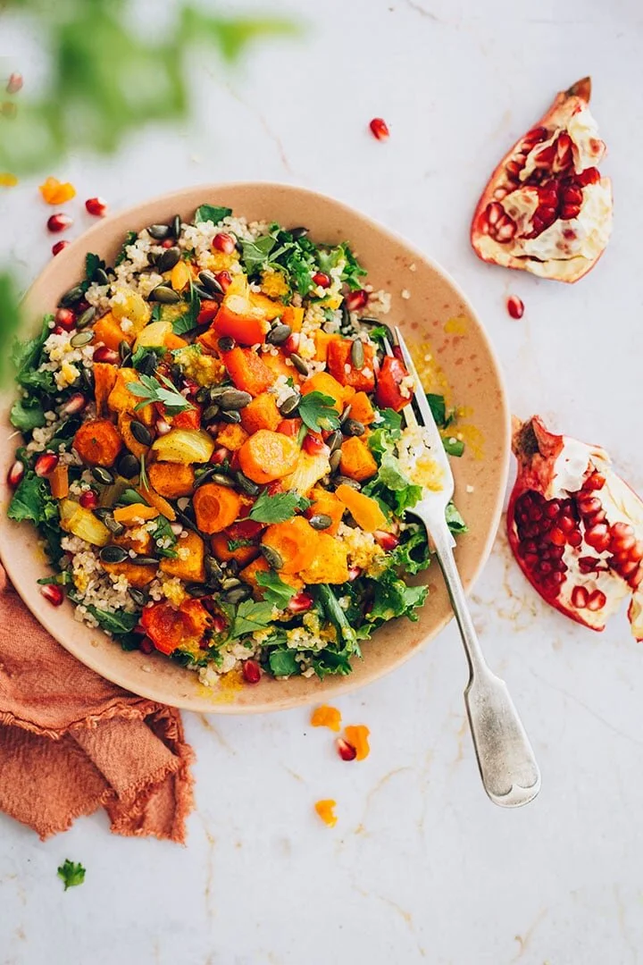 Roasted Vegetable Salad (Healthy Hormones)