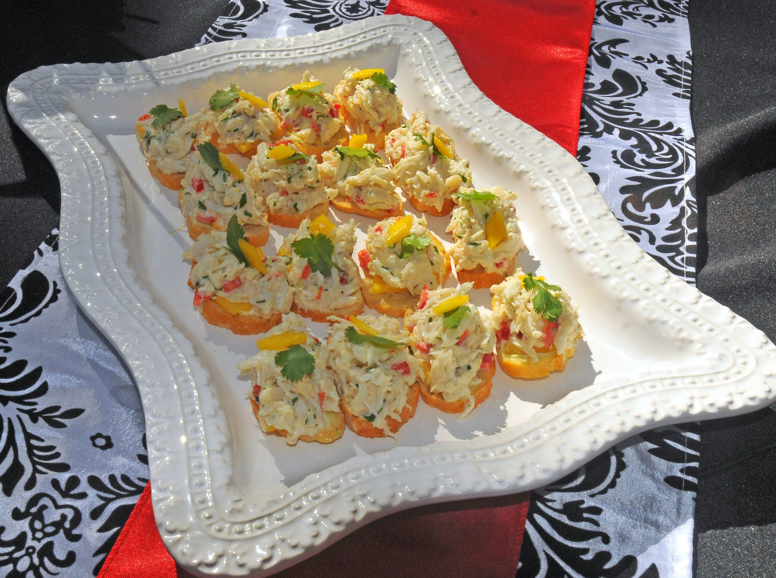 Mango Crab Stack