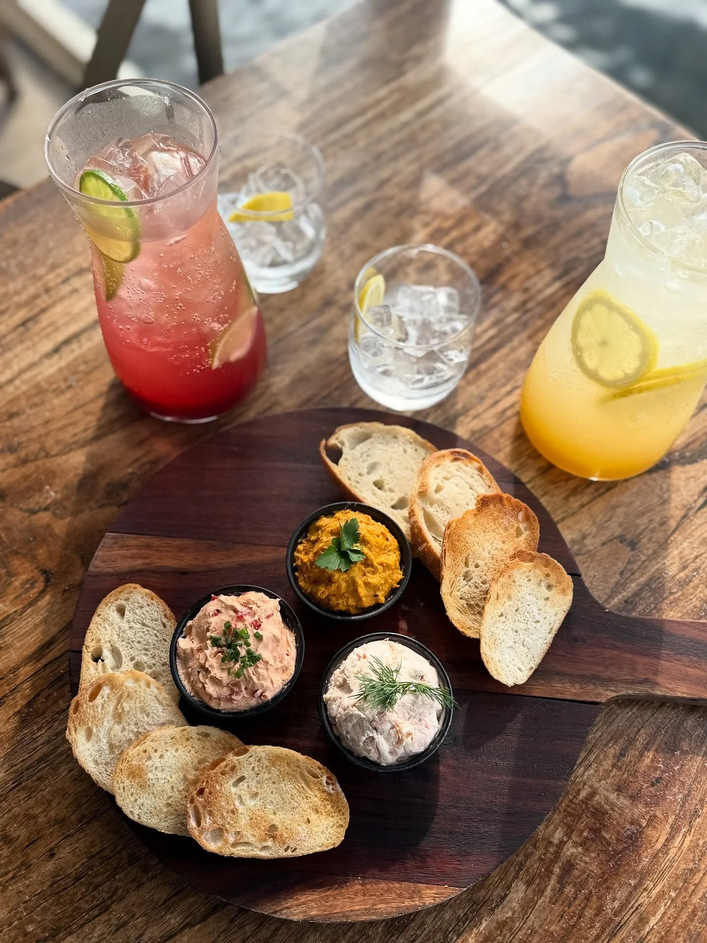 Happy Hour Just Got Better!🍹

Sip, snack, and soak up the lake views at the Boatshed.

Choose your favourite Cocktail Carafe 
~ Limoncello 🍋
~ Aperol 🧡
~ Strawberry Fresca 🍓

Enjoy with a Trio of Dips for just $45

Available Thursday &amp; Friday