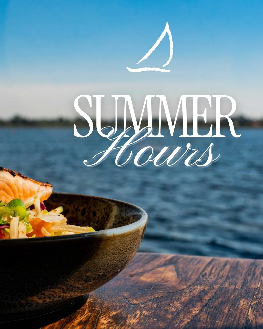 ☀️ SUMMER, WE'RE READY FOR YOU! 🍹🌊

Longer days, warmer nights and more time to soak up those beautiful lake views! 🥂✨

SUMMER TRADING HOURS HAVE OFFICIALLY ARRIVED! 🙌

From this Monday, we're open 7 DAYS A WEEK, 8AM 'TIL LATE! 

From your mornin