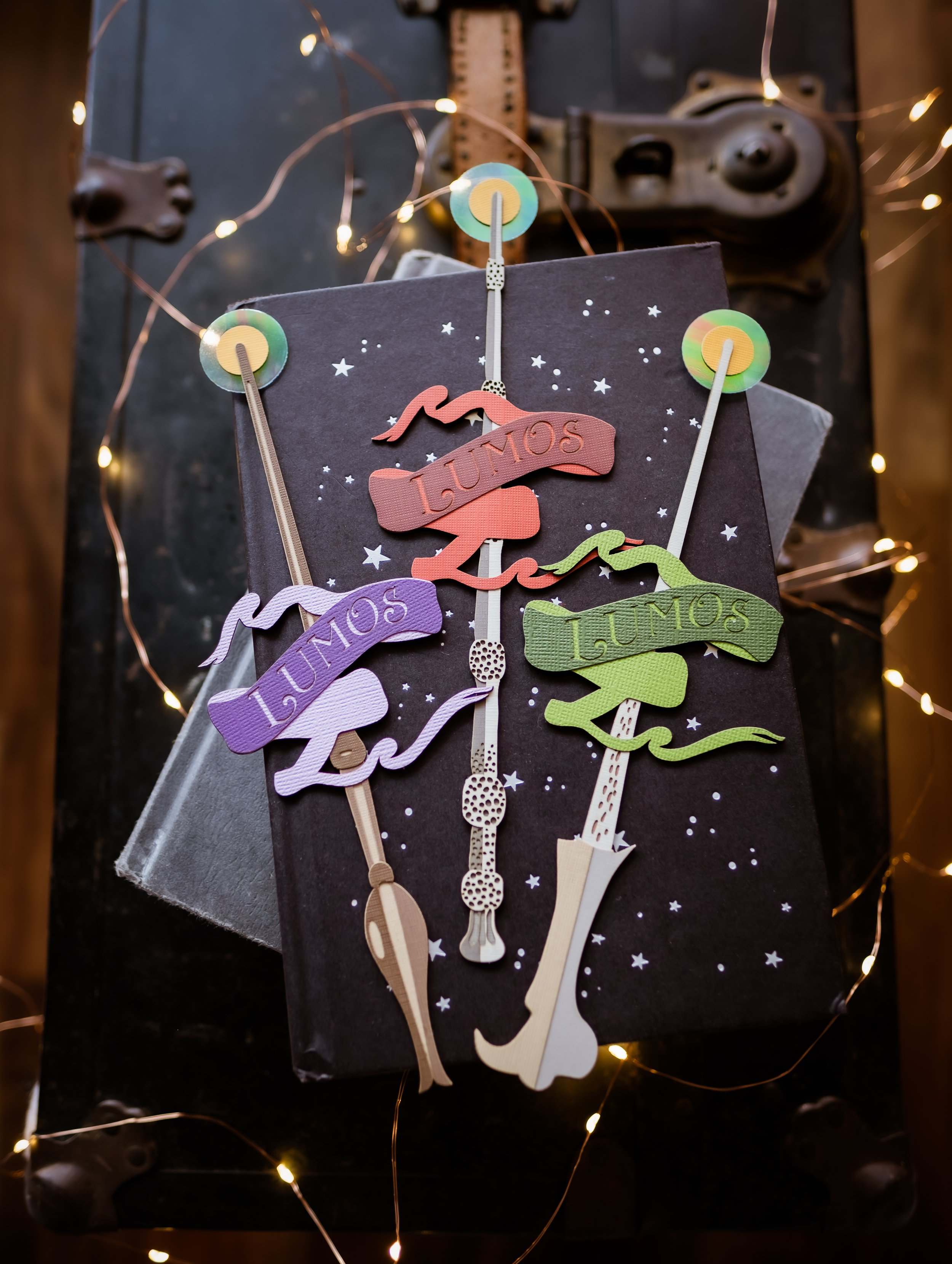 Wizardry Paper Cut Wand Bookmarks