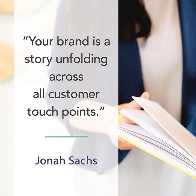 &quot;Your brand is a story unfolding across all customer touch points.&quot;
- Jonah Sachs
.
.
.
.
#yeg #yegbiz #edmonton #yeggraphicdesigner #yegbrand #yeggers #edmontonphoto #yegfamily #yegmarketing #780 #587 #yegbranding #yegdesign #yegmade