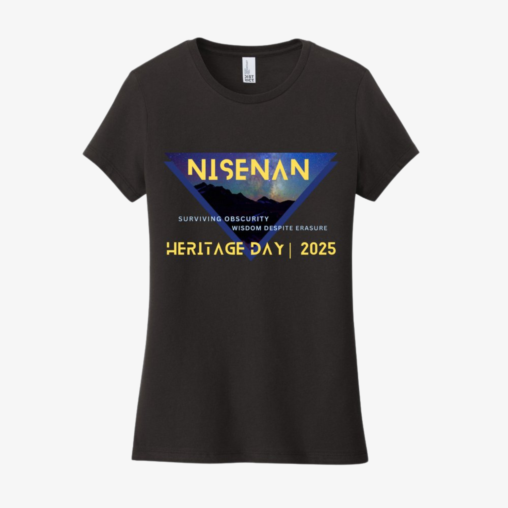 NHD 2025 Slim Cut Tee in black.png