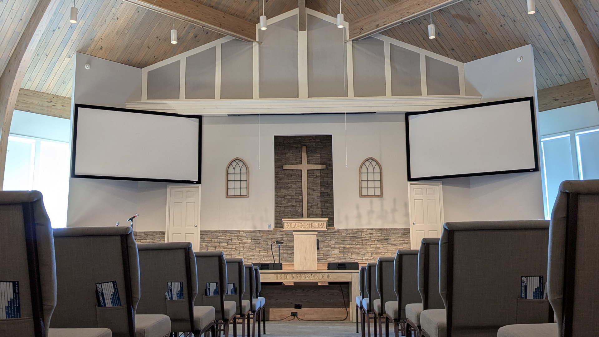 Three Services Ahead!