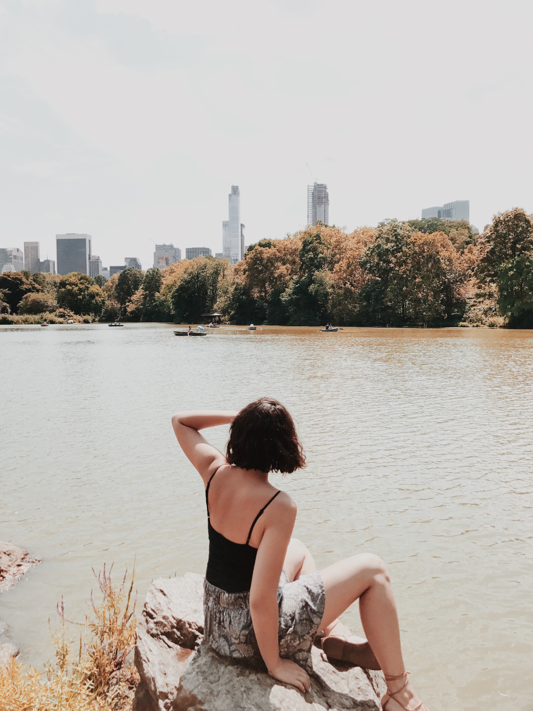 This photo is from my first week living in New York City last year!