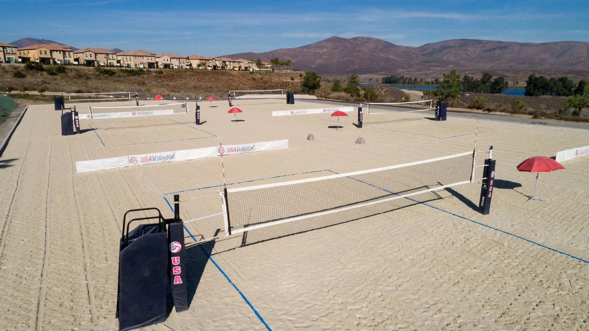 Olympic Volleyball Training Sand Courts
