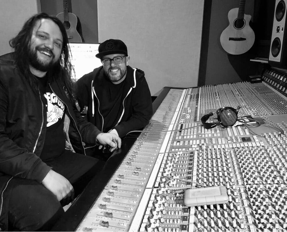 Mark Cooley and Michal Menert recording “Snowblind”