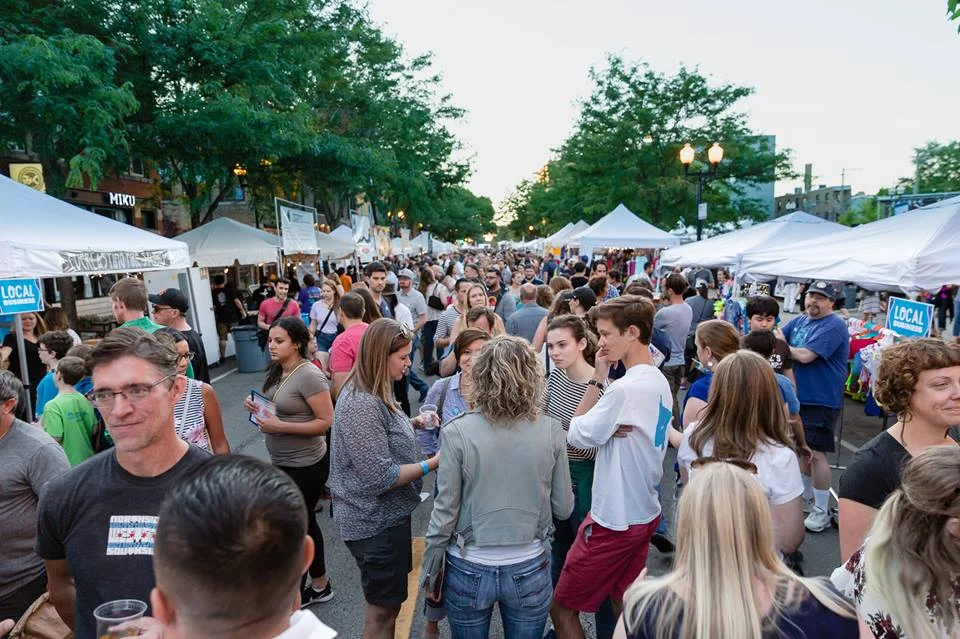 Heart of Lincoln Square crowd