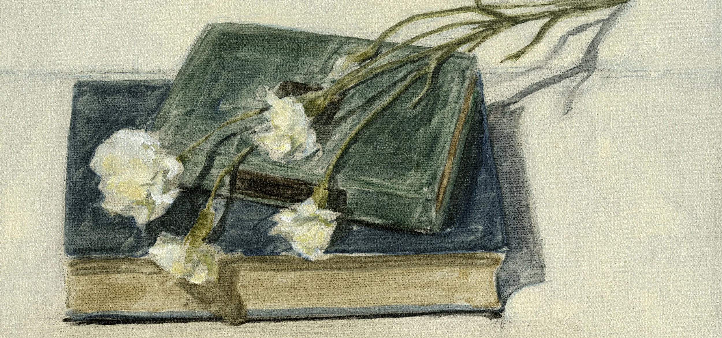 Two Books and Flowers No. 1 copy.jpg