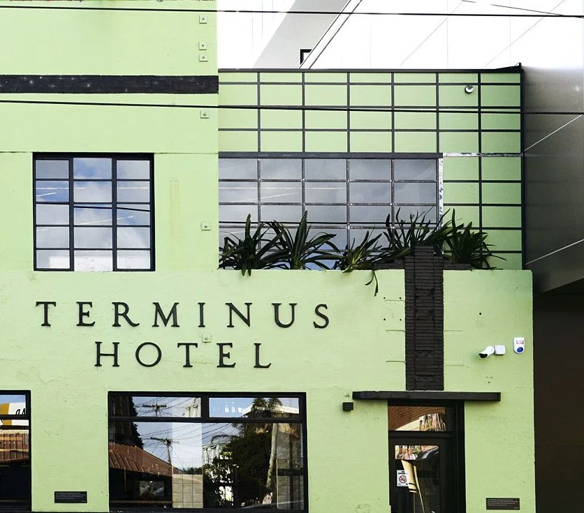 The Terminus – This pistachio pub is unmissable at the West end of Victoria Street.