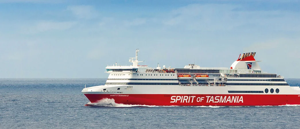 The Spirit of Tasmania - Affectionately referred to as the boat by Taswegians (image from SOT website)