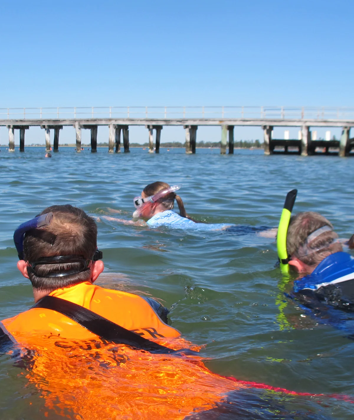 Altona beach was warm and wonderful.