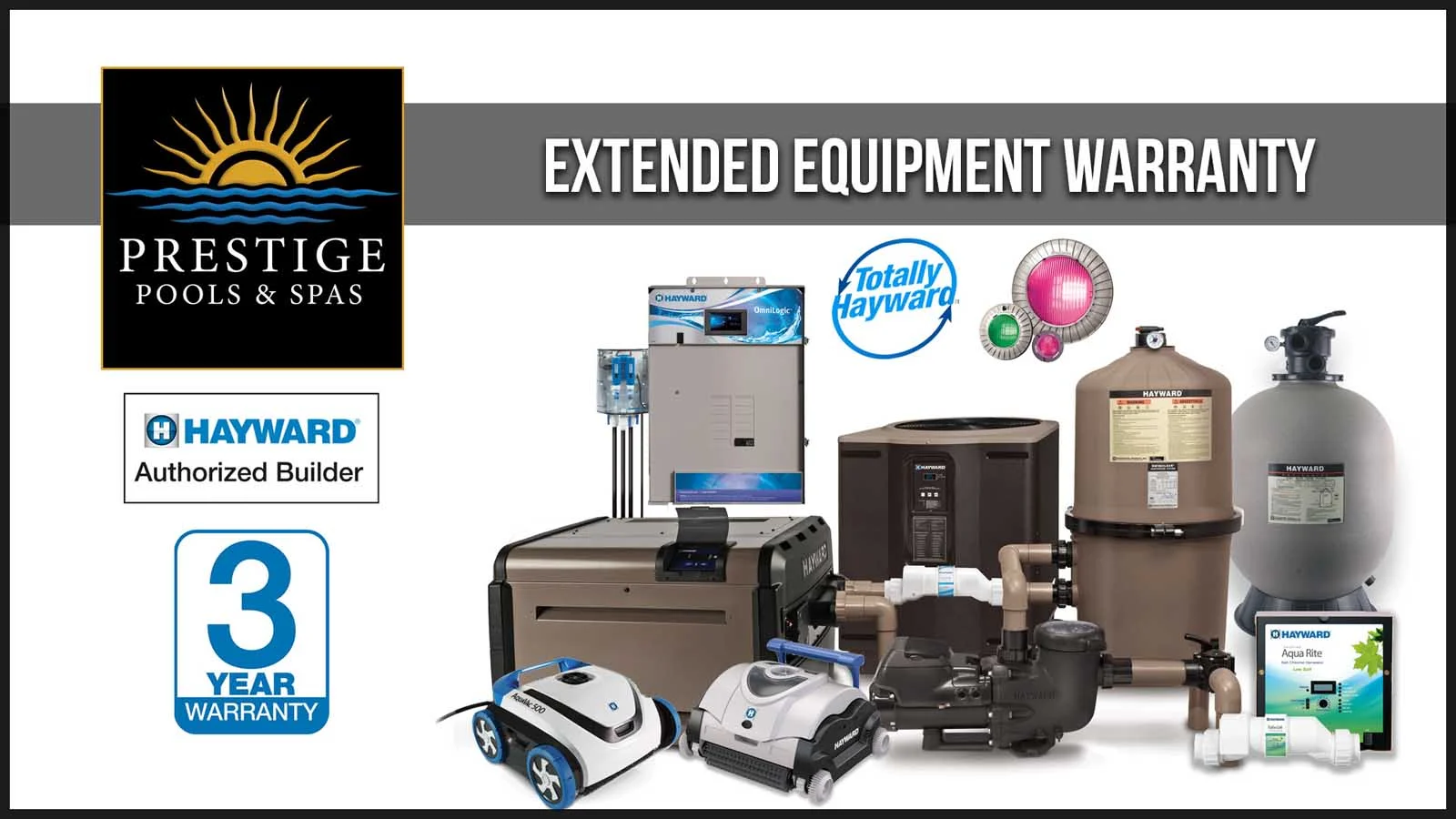 EXTENDED EQUIPMENT WARRANTY — PRESTIGE