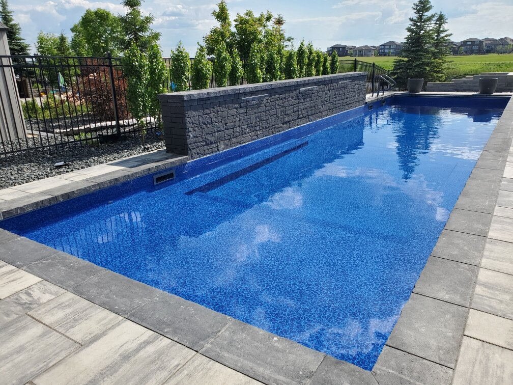 Modern Rectangle Inground Pool Prestige, Inground Pool Sizes Rectangle