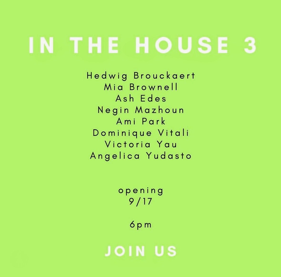 🎨✨ I&rsquo;m excited to announce that I&rsquo;ll be part of Pen + Brush&rsquo;s upcoming group exhibition, &ldquo;In the House 3,&rdquo; opening alongside Michela Martello&rsquo;s &ldquo;JUST LOVE&rdquo; on September 17th!
&ldquo;In the House 3&rdqu