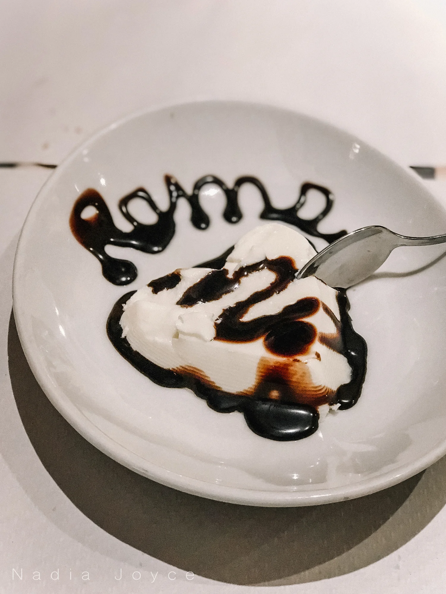 Please don't mind the crummy phone photo and the lack of other food imagery; I was far too into the food to about taking proper pictures...but this Panna Cotta was amazing.