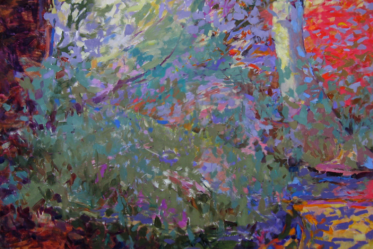    Autumn Ravine    Oil on canvas  24" x 30"  Price: $1200 