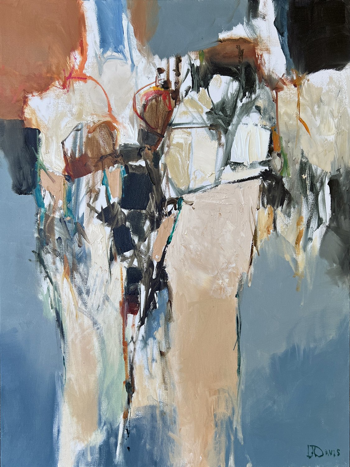    Abstracted Study   oil on canvas 24”x18”x.75”  PRICE: $350  