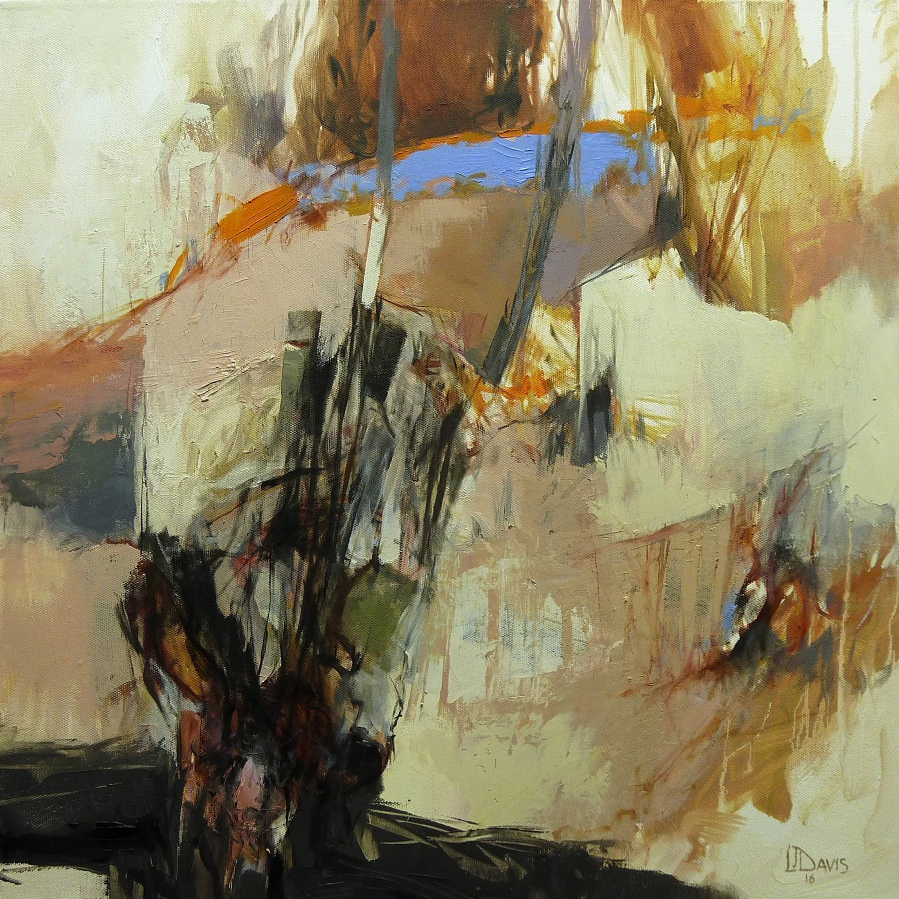    Lower Pasture   oil on canvas 20” x 20” x 1.5’  PRICE: $650  