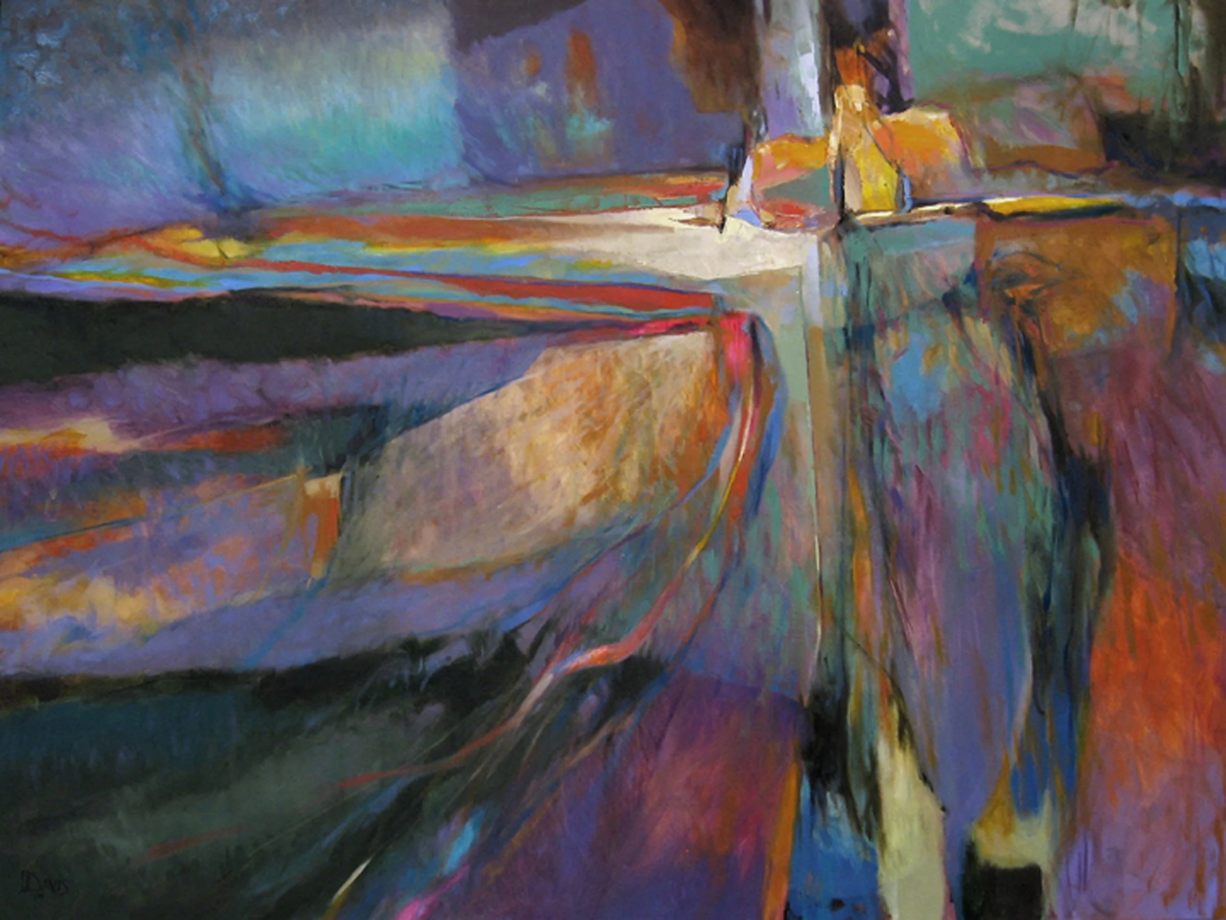    Dancer I   oil on canvas 36” x 48” x 1.5”  PRICE: $450  