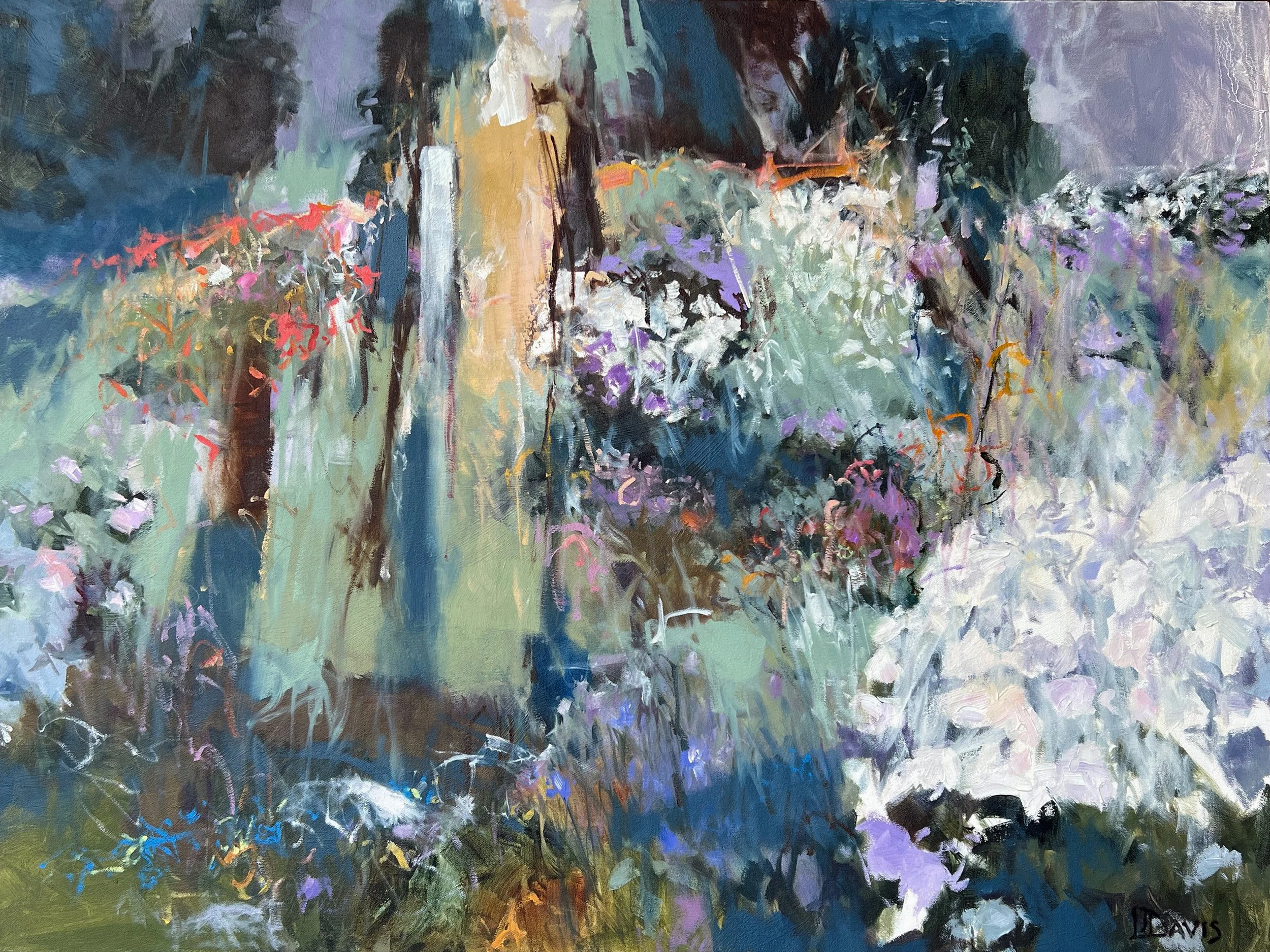    Spring Garden   oil on canvas 30” x 40” x 1.5”  PRICE: $800  