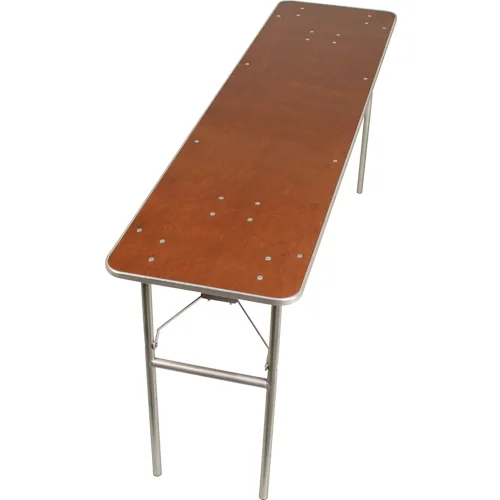 Plywood Rectangle Folding Table 18in Wide.jpg