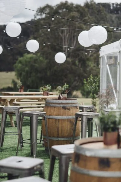 polka dot bride rustic bar stool .jpg