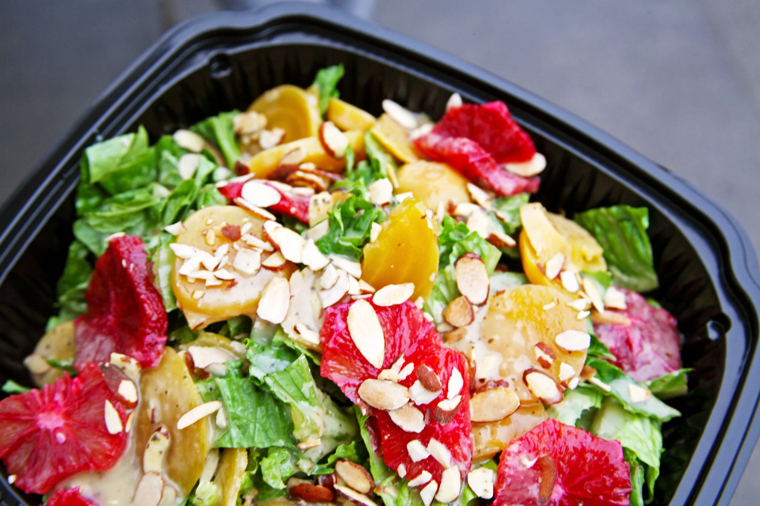 Brand new menu feature at Cafe C5, Beet BOX salad w/o gorgonzola
