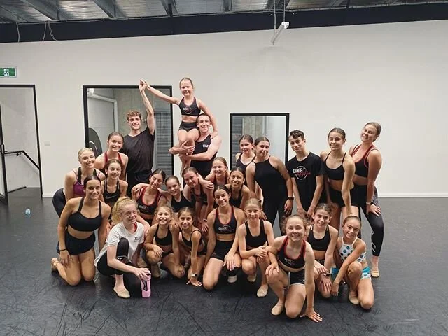 Great to have @scimmdancecompany back working with our girls! They can&rsquo;t wait for next week. #somuchfun #drelite #scimmdancecompany