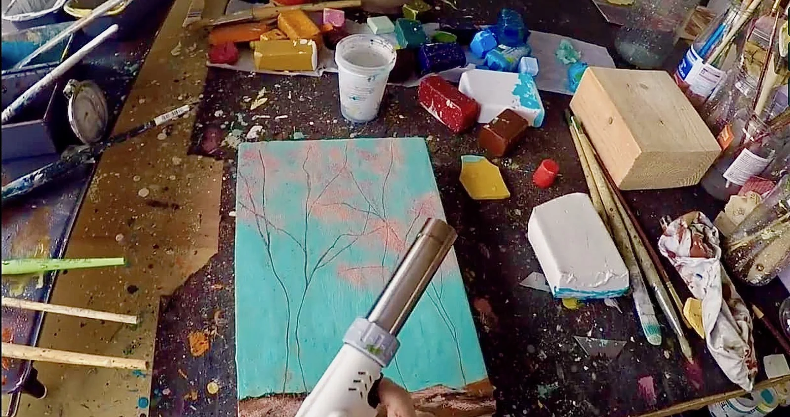 ENCAUSTIC 101 (continued ...)