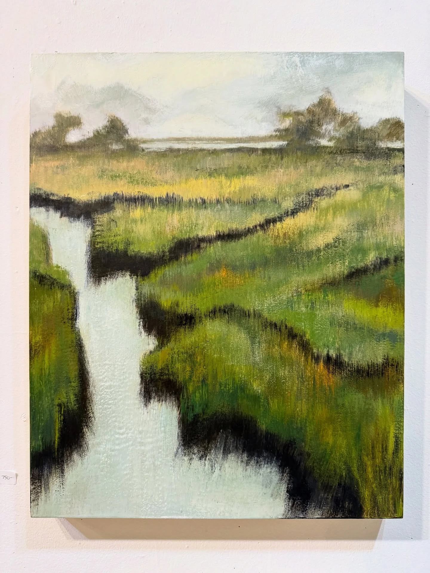 Ok so I&rsquo;ve got a few new encaustic marshes hanging around the studio but you might want to lay claim to yours now, as they get scooped up quickly - especially with the #sowawinterfestival crowd swooping in soon :)

Here are the sizes:
16x20&rdq