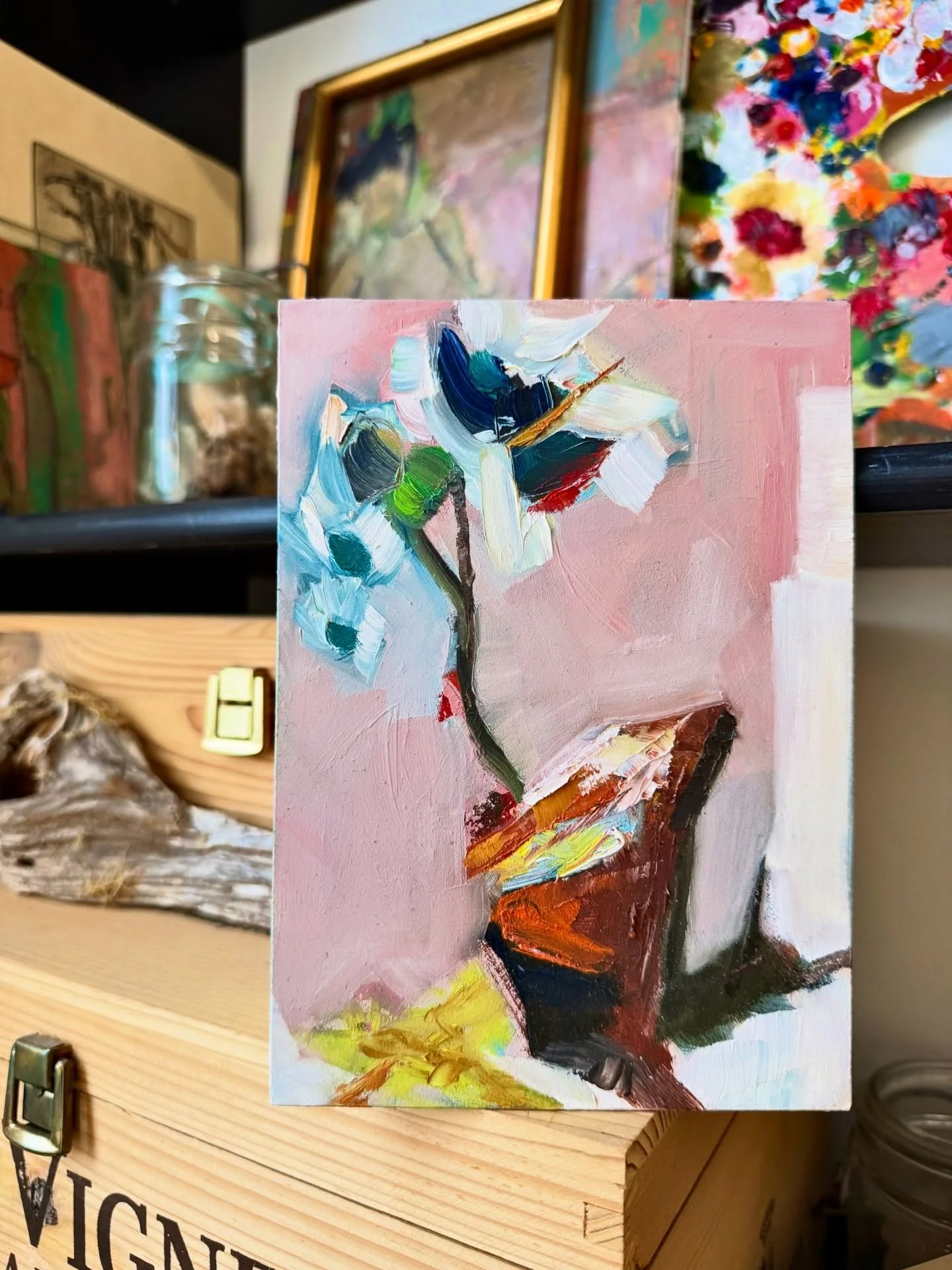 Every now and then I keep one for myself :)

#abstractfloral
#artcollector
#sowaboston
#leftoverpaint
#notforsale