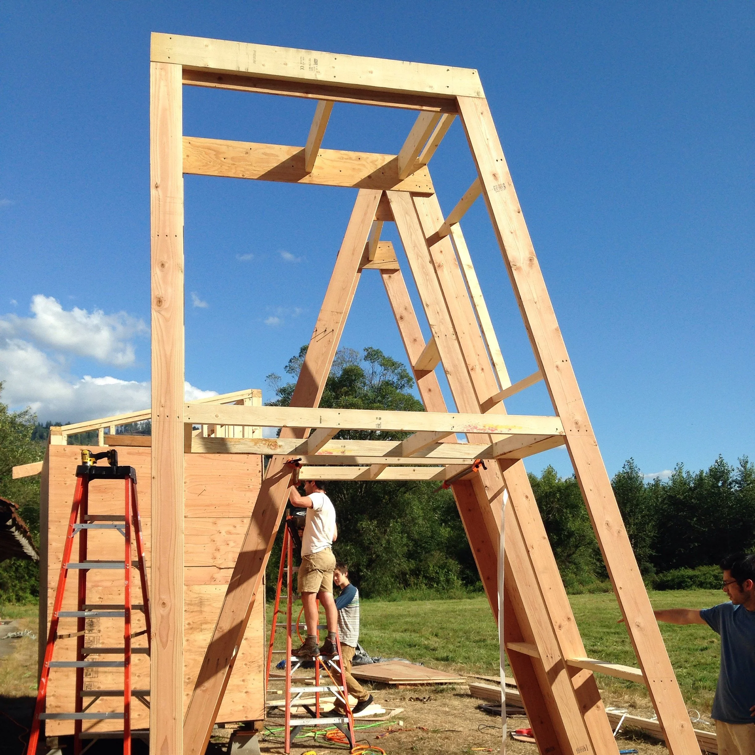 A Frame Timber Structures A-FRAME — Ahouse Studio