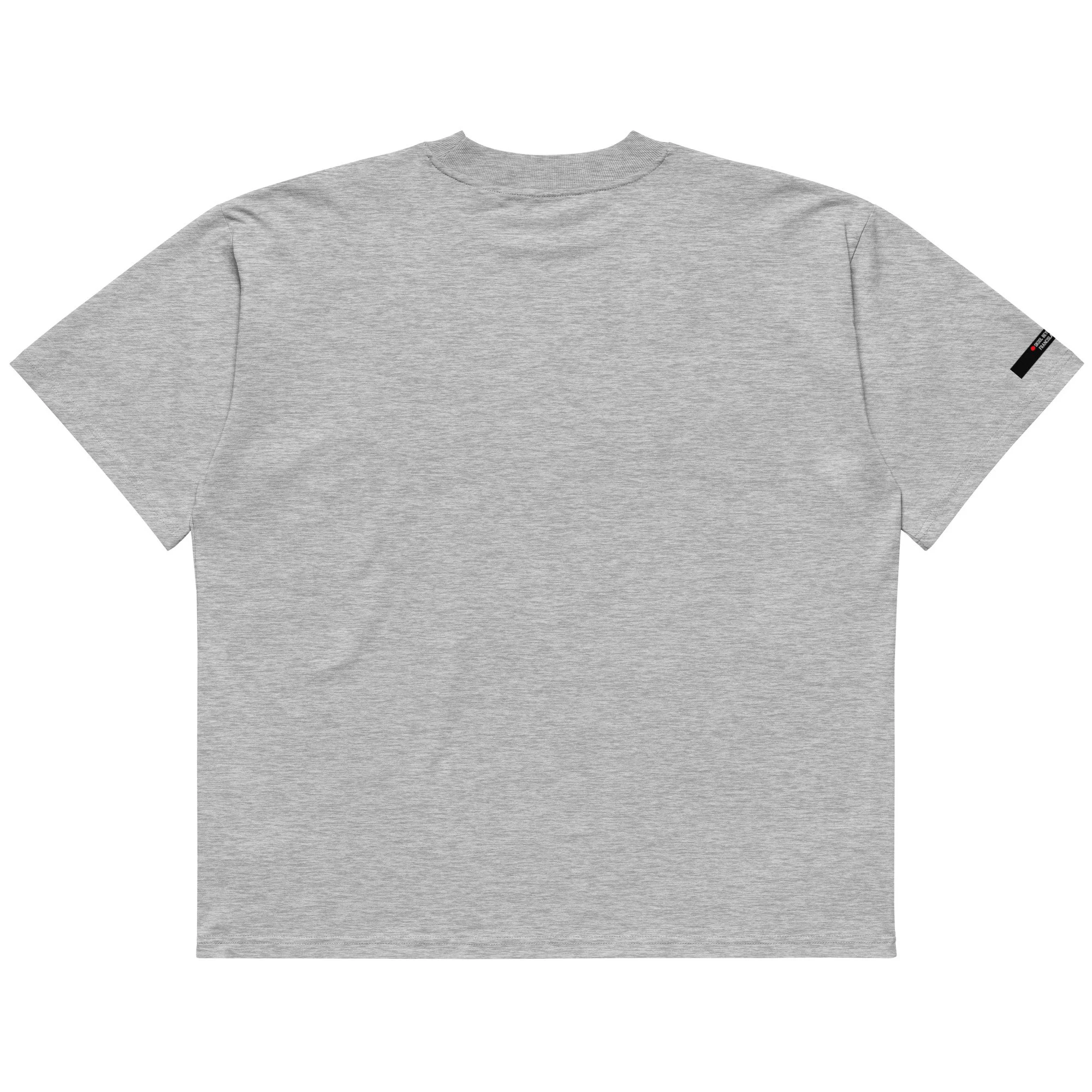 unisex-organic-oversized-high-neck-blaster-2.0-t-shirt-heather-grey-back-69ca34e714d55.jpg