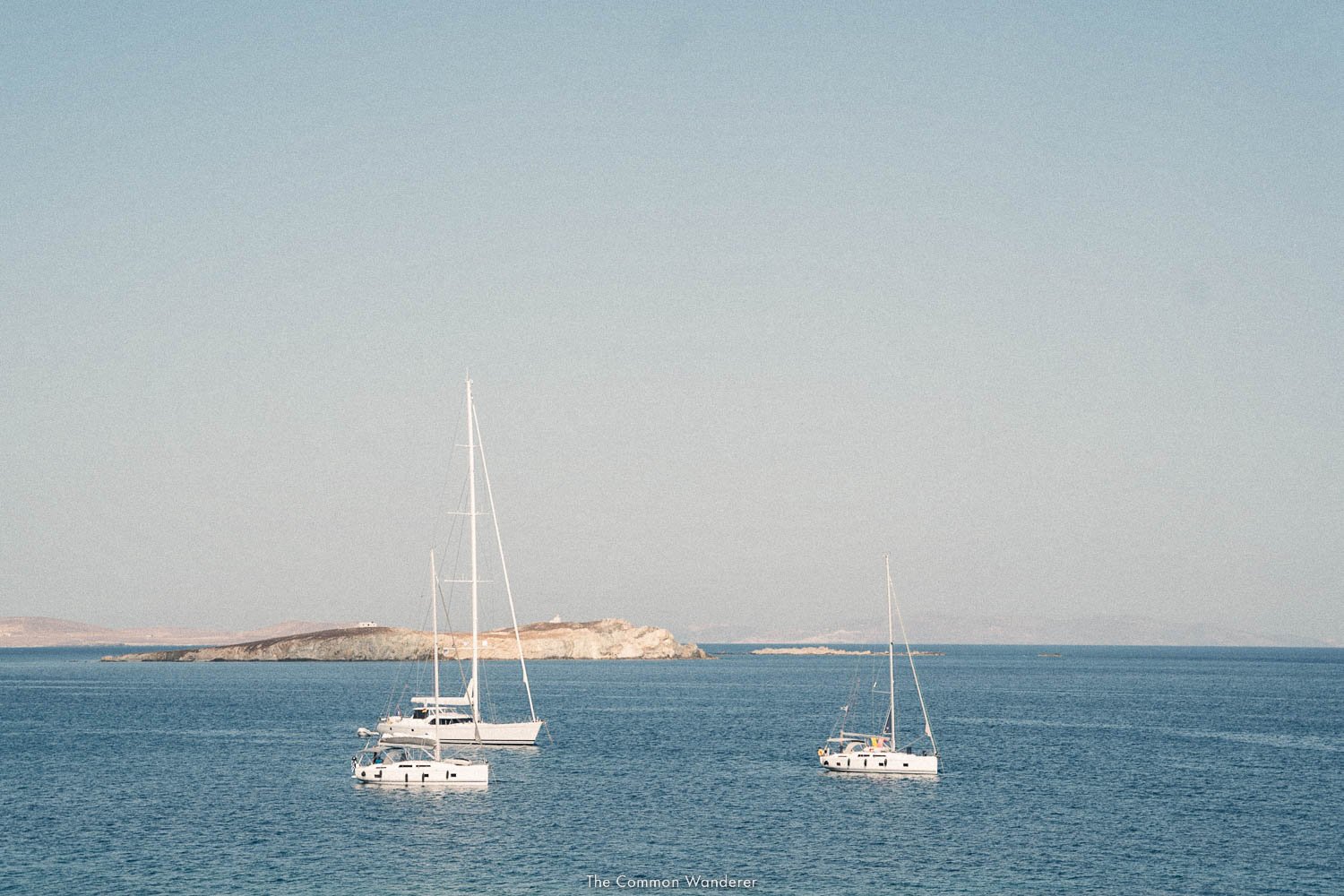 Sailing in Mykonos
