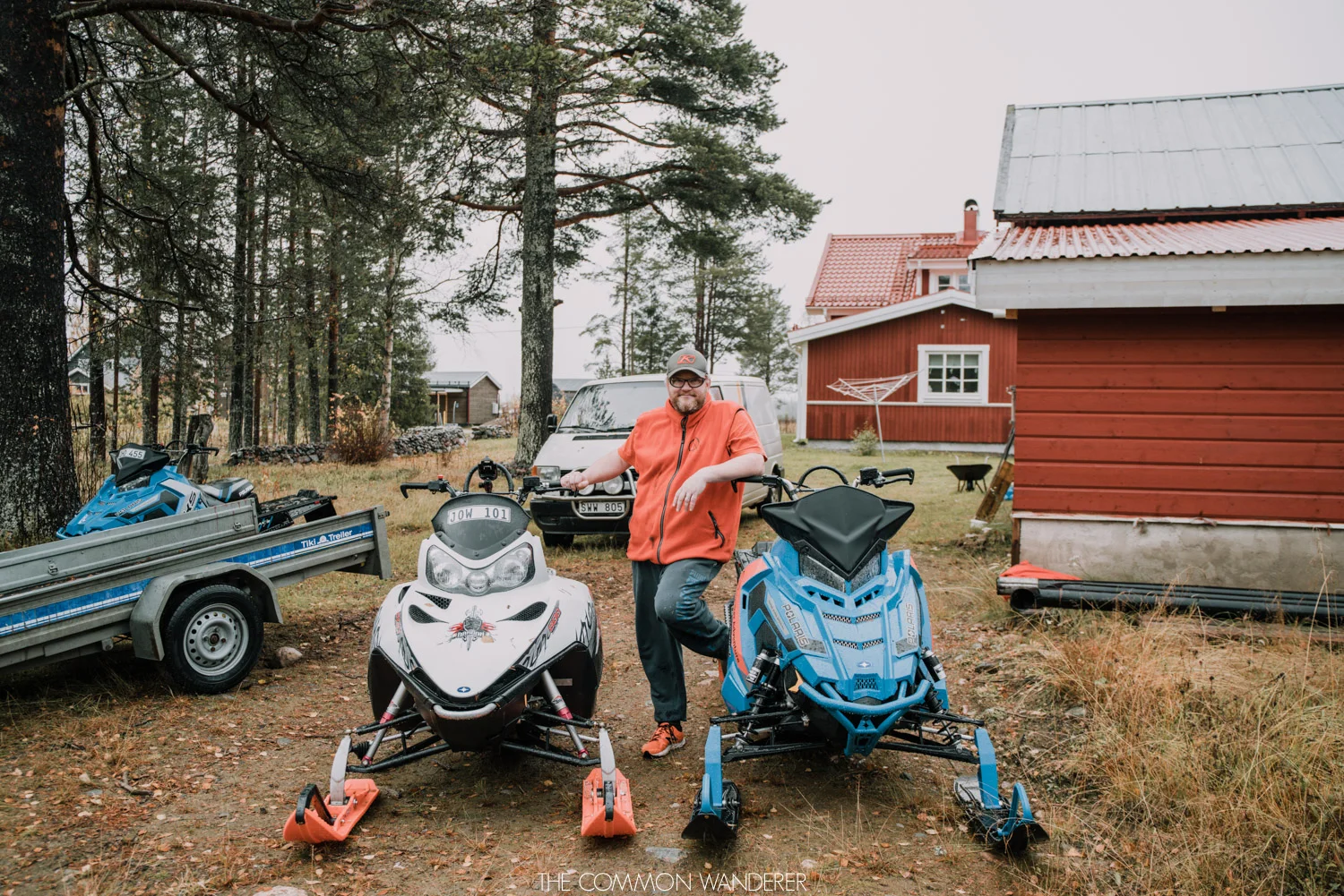 Mikael, owner of Pjesker Adventure, Arvidsjaur, Swedish Lapland