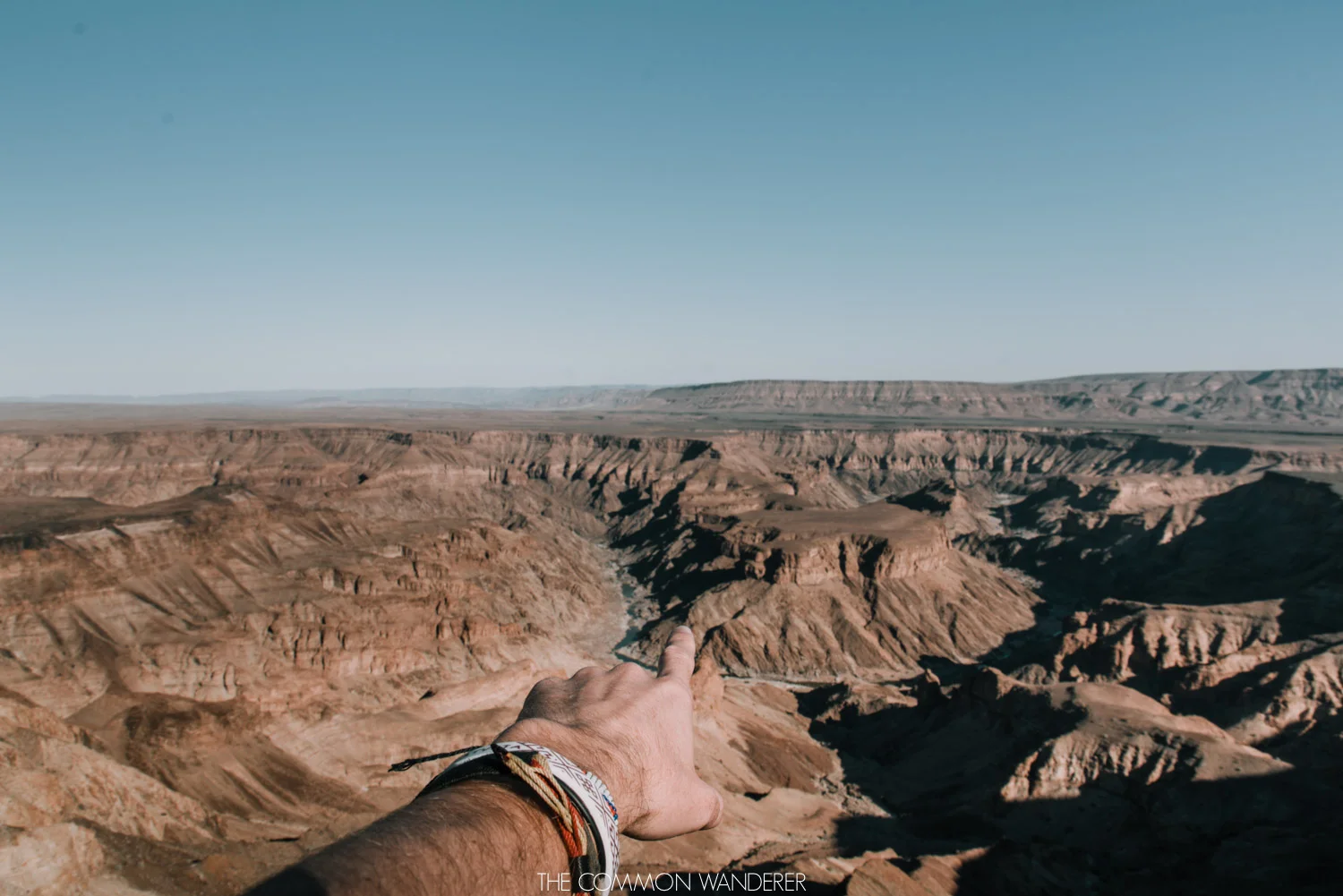 Looking out over the Fish River Canyon, Namibia - The Common Wanderer