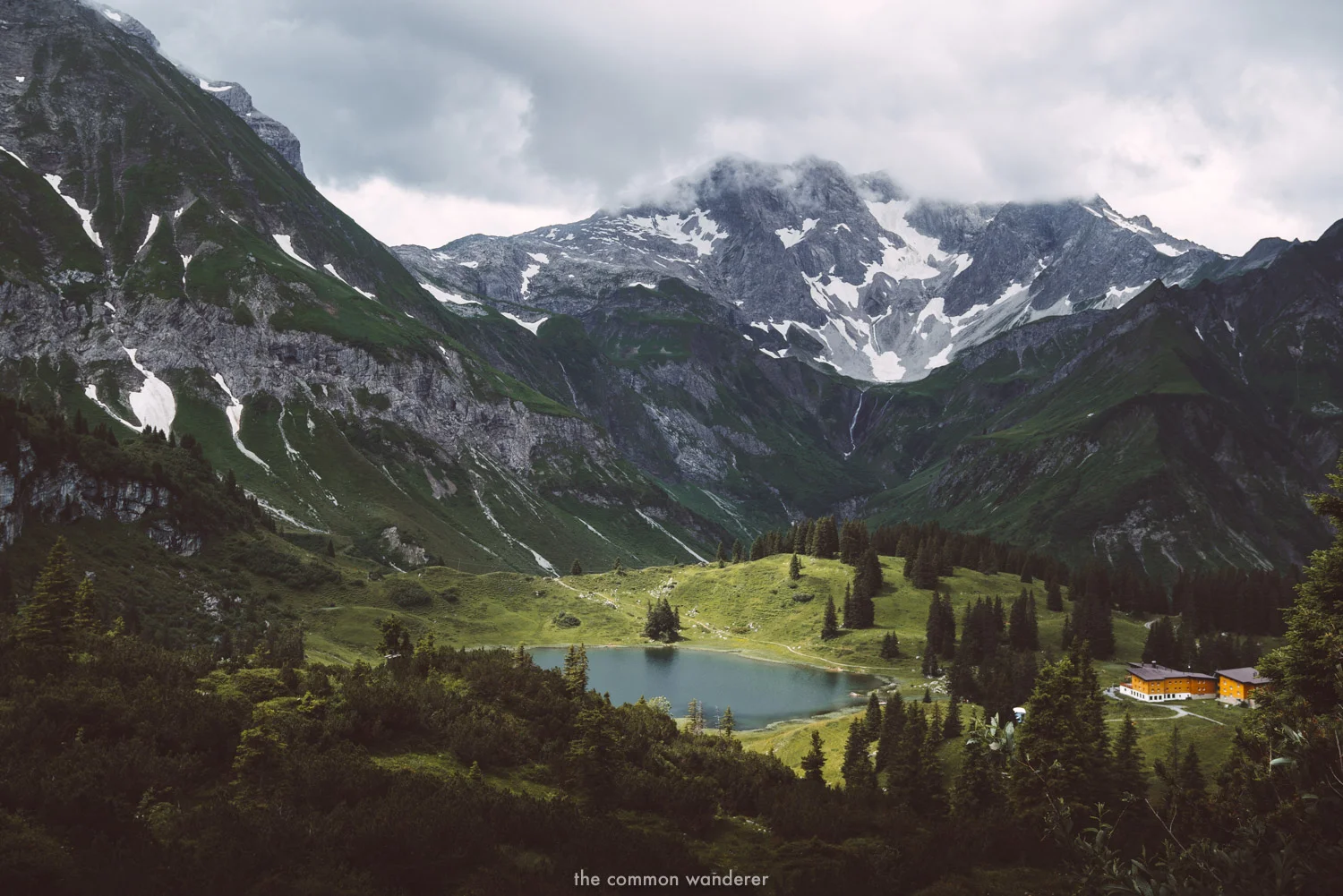 Lake Körbersee, Vorarlberg