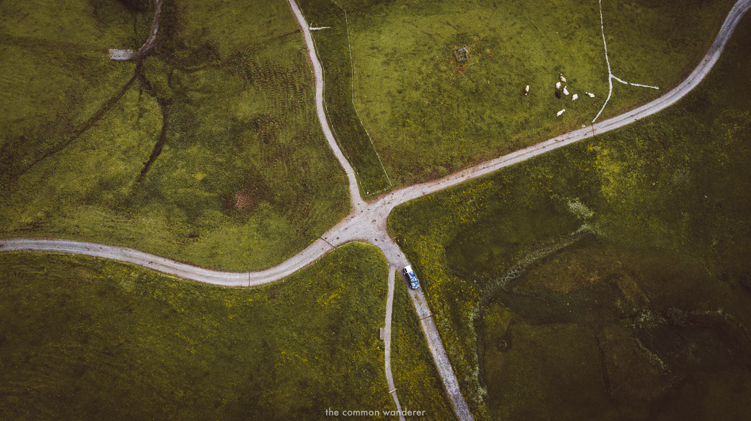 Alpine roads in Vorarlberg
