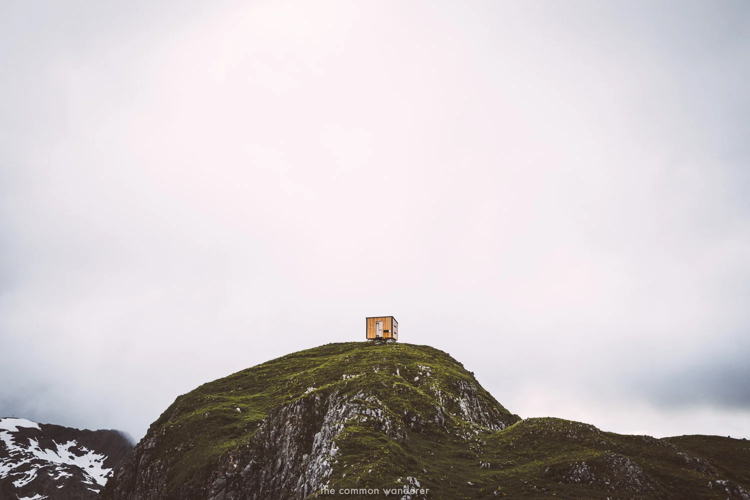 Bivouac on top of Stierloch, Lech, Vorarlberg