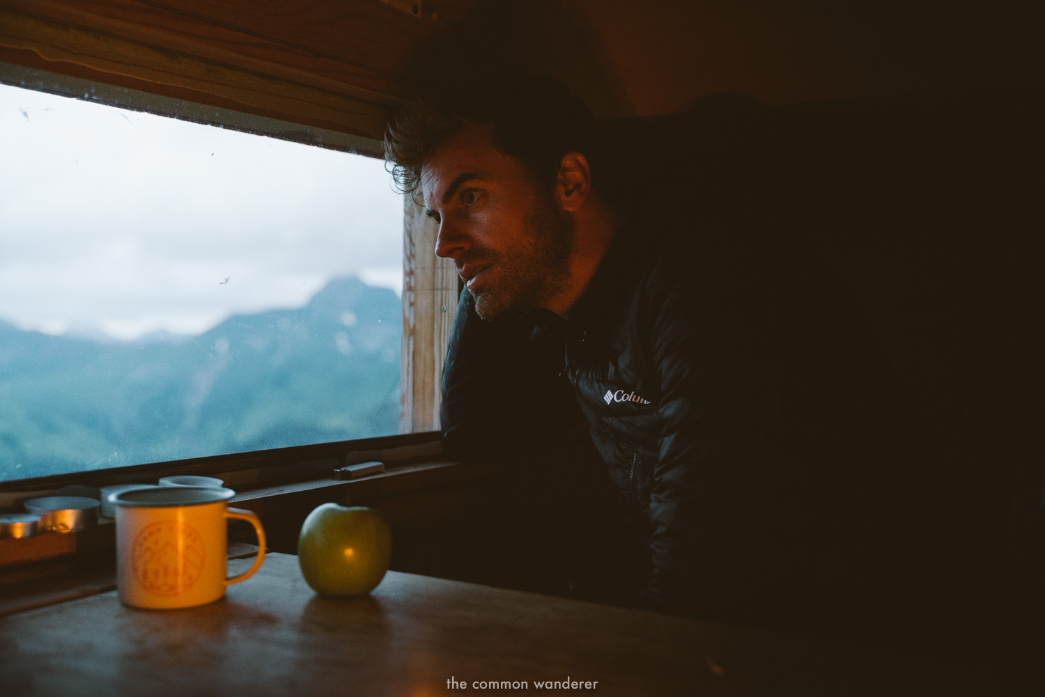 overlooking Lech am Arlberg from the Bivouac, Lech