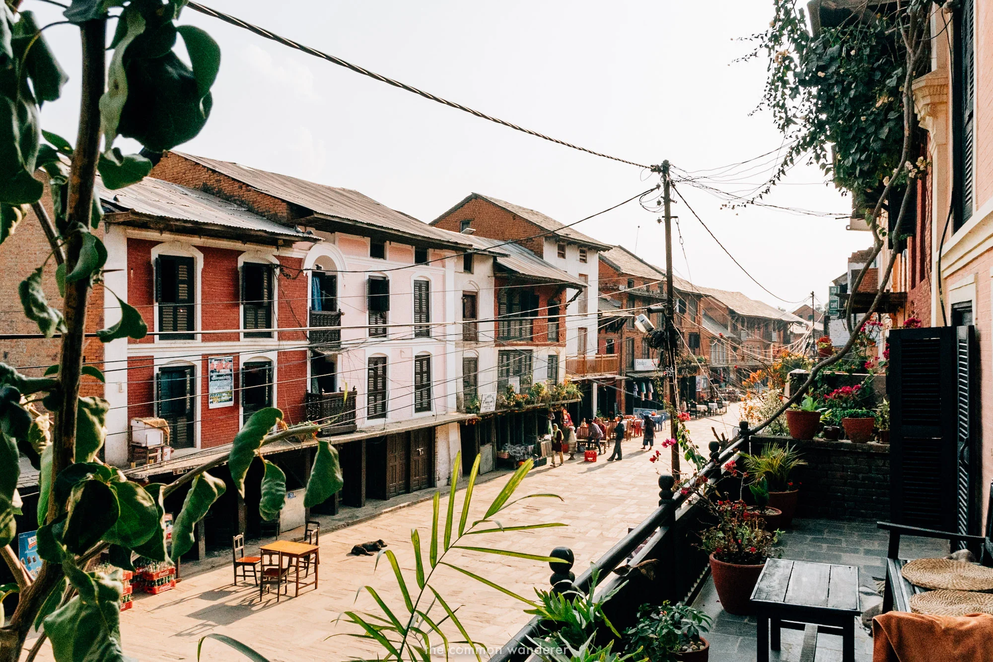 main street of Bandipur, Nepal
