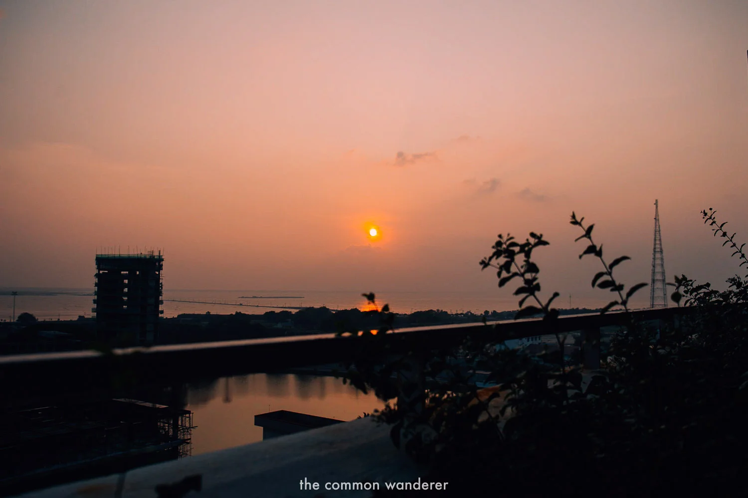 Sunset drinks at Jetwing Jaffna - one of the best things to do in Jaffna, Sri Lanka