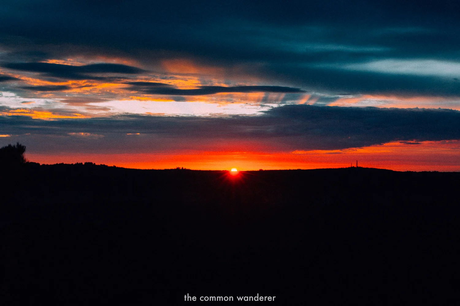 An incredible sunrise over the Blue Mountains
