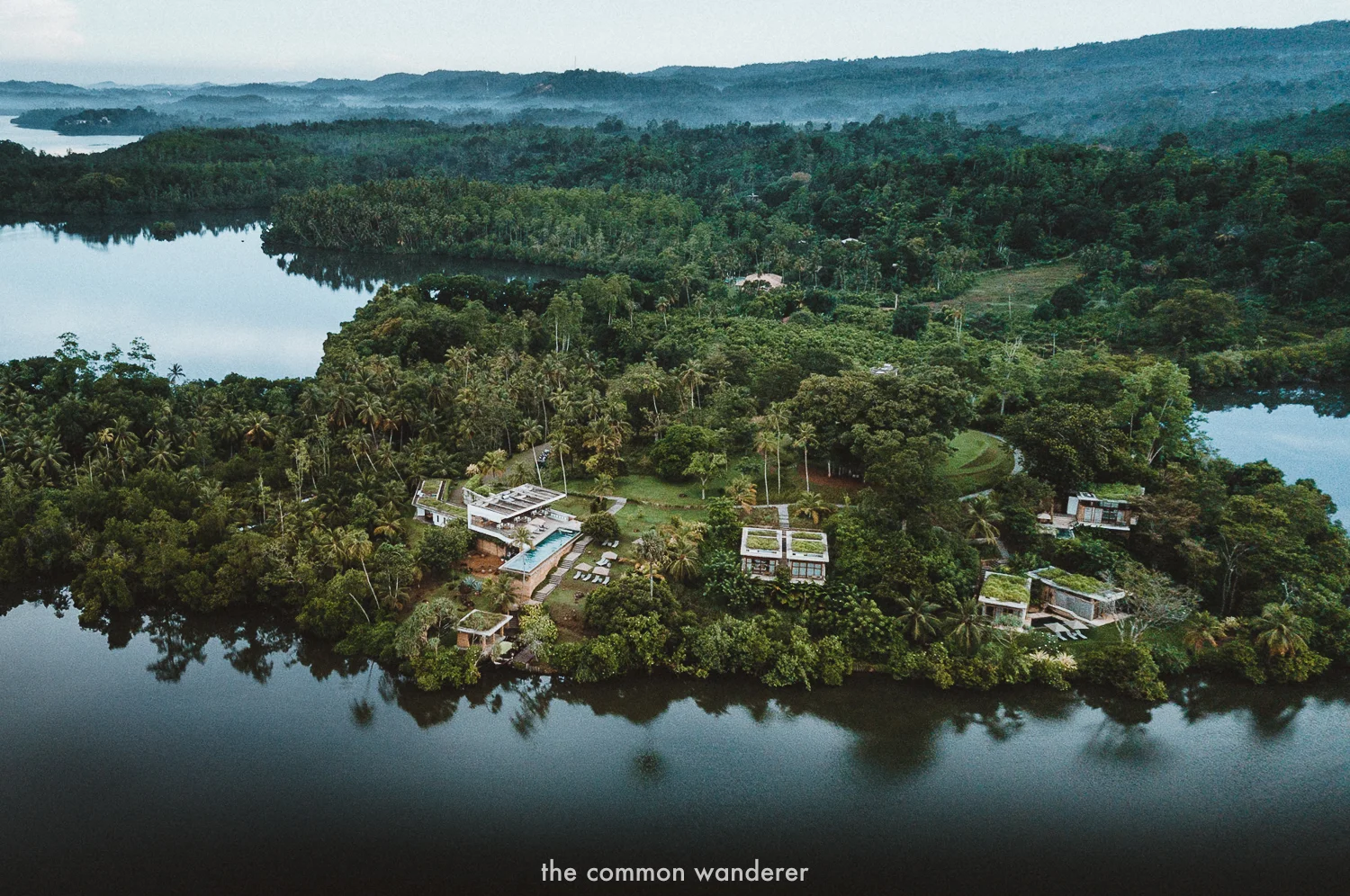 Tri hotel at Koggala lake, sri lanka