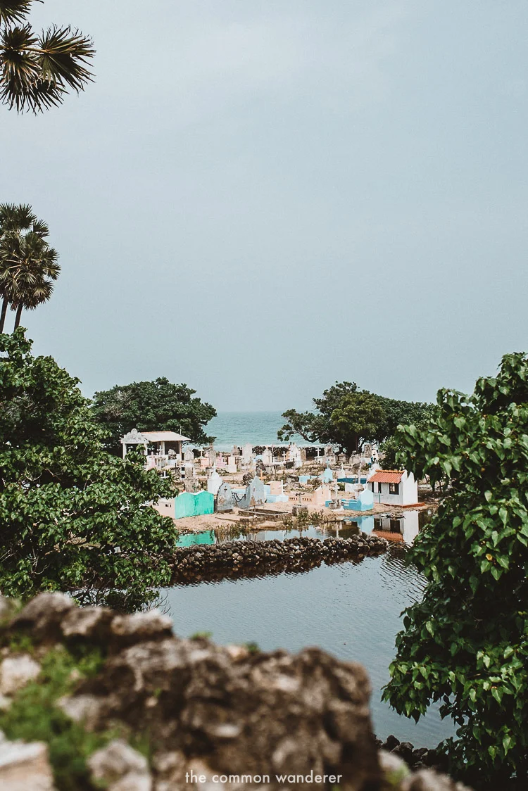 A cemetery on Delft Island - Delft Island Guide
