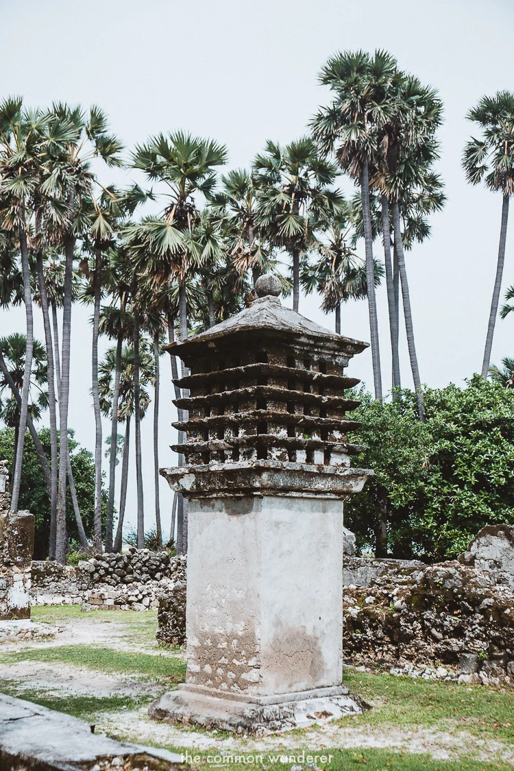 The pigeon tower on Delft Island is a must visit attraction | Delft island travel guide