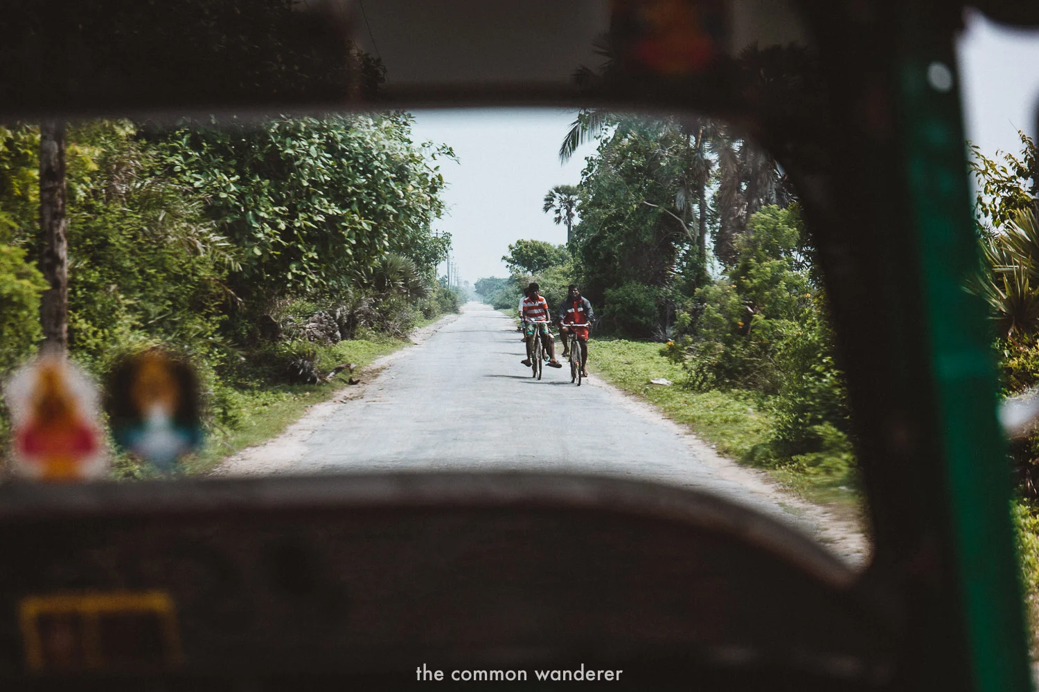 Views through the tuk tuk on Delft Island | Delft Island guide